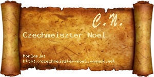Czechmeiszter Noel névjegykártya